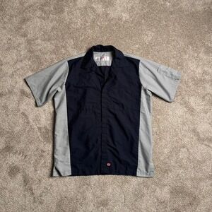 RED KAP TWO TONE COLLARED WORK SHIRT